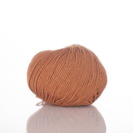Brown merino yarn